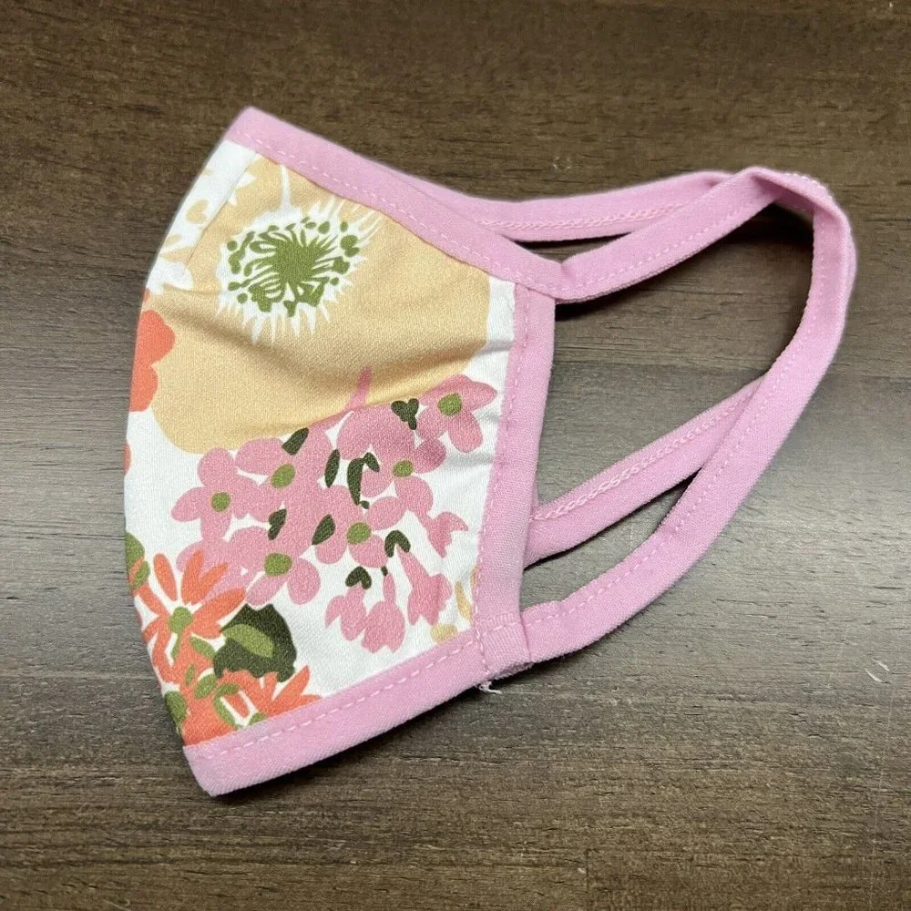 Tuckernuck Children's Civilian Face Mask Blooming Floral Fabric Facial Covering